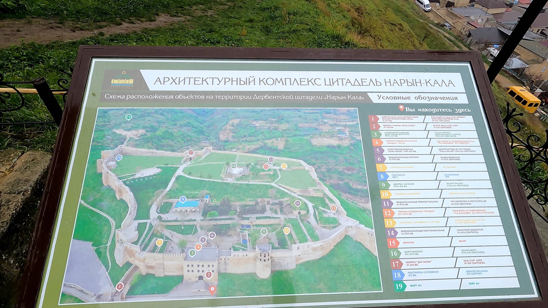 Крепость Дербент. Дагестан. смотреть онлайн