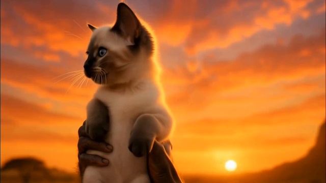 Котик Симба | Ролики и видео для детей | Создано с помощью редактора ИИ | Подпишись и ставь лайк