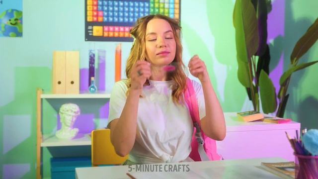 WHY BUY BORING SUPPLIES? Make Your Own Cute School Crafts! ️ смотреть онлайн
