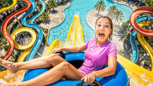 ОНА НЕ ЗНАЛА ЧТО ЭТО САМАЯ ЭКСТРЕМАЛЬНАЯ ГОРКА В МИРЕ / Вики Шоу