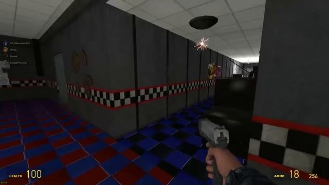 АНИМАТРОНИКИ ПУГАЮТ ОХРАННИКА FNAF COOP ﹥ Garry's Mod