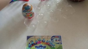 Продолжаем открывать киндер сюрприз:коллекция Бегемотики