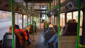 Автобус ЛиАЗ-5256.45 (АО 088 22). Покатушки по Барнаулу.