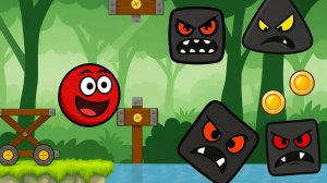 Игра Красный Шар 6 новые приключения! МУЛЬТИК для детей !