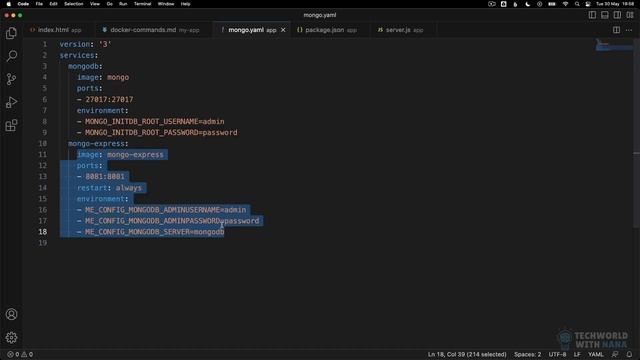 7.9 Docker Compose Run multiple Docker containers смотреть онлайн