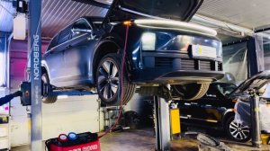 ЛИСЯН Л9 диагностика ,ремонт кондиционера ЛИСЯН L9 задний контур кондиционера замена на шланги