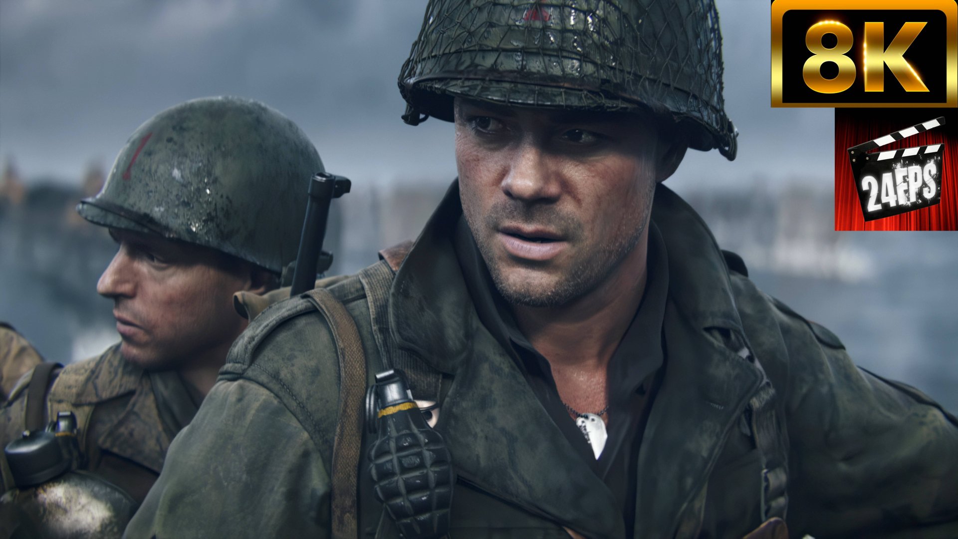 Call of Duty: WWII - Intro Cinematic (Remastered CGI 8K) смотреть онлайн