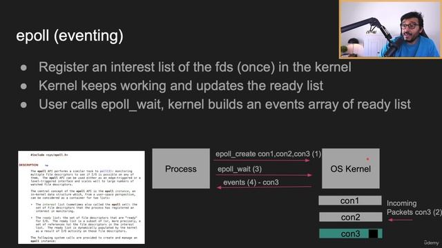 23 - Asynchronous IO in the Operating System смотреть онлайн