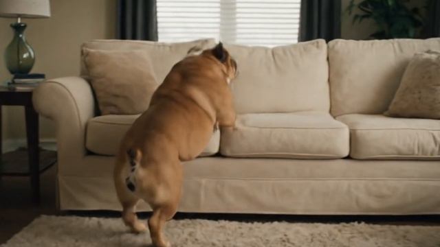 Собака и диван. Смешные животные. Приколы с животными смотреть онлайн