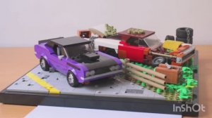 Lego Найти гараж для Dodge Charger MOC Лего