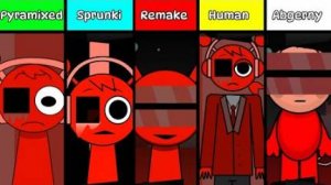 ВСЕ Персонажи из Sprunki Ketchup! Сравнение всех новых версий