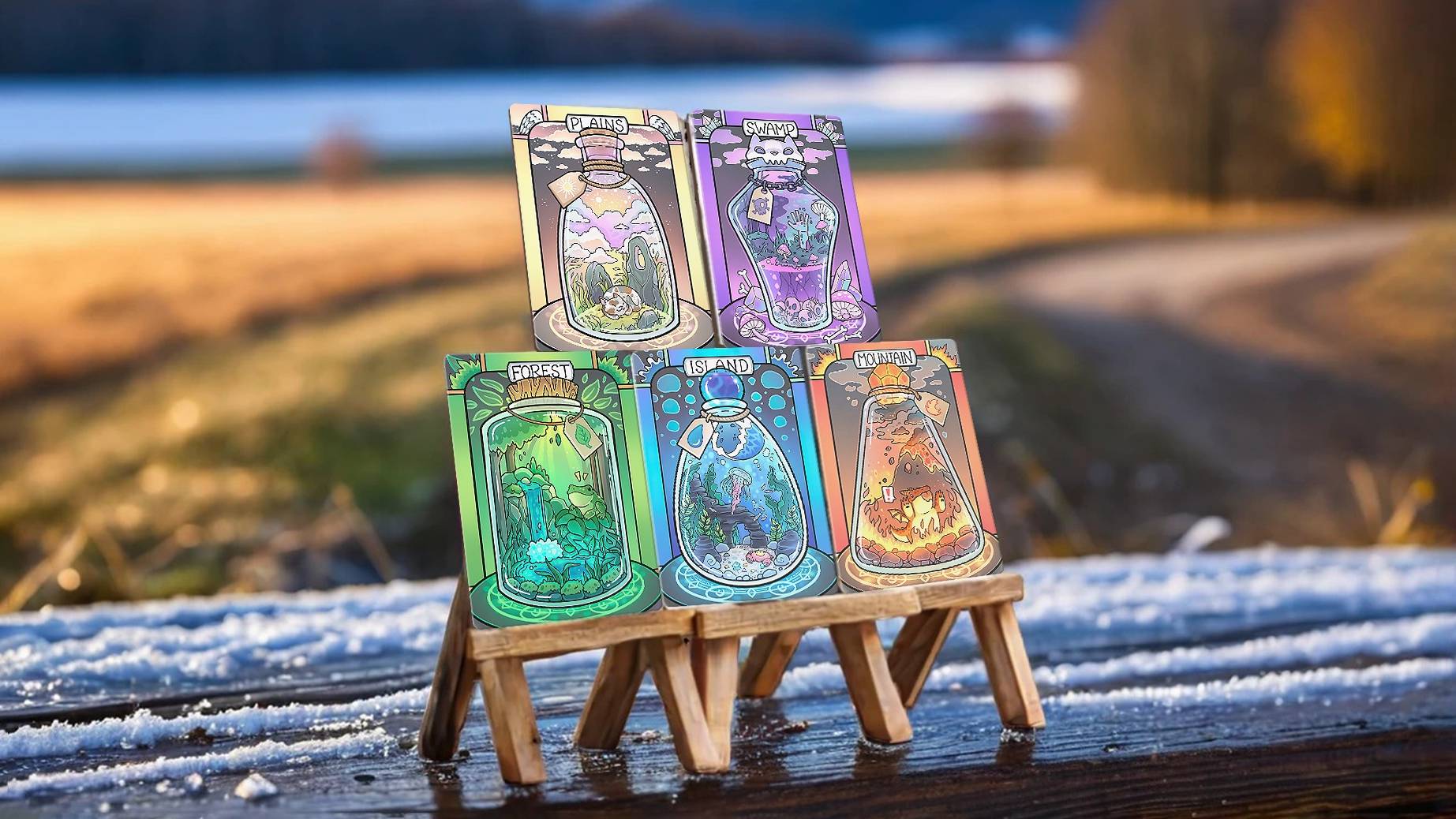 Basic Lands Set- Cartoon №2 смотреть онлайн