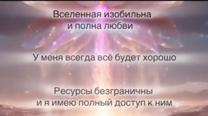 Вселенная изобильна и полна любви❤️