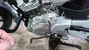замена масла на TVS HLX 150X