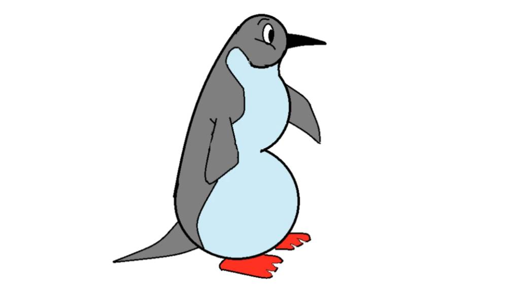 Рисуем пингвина смотреть онлайн