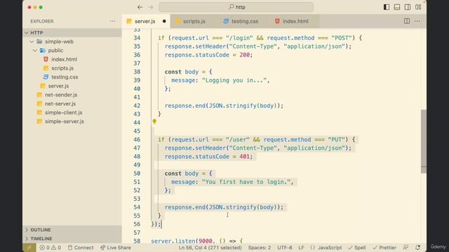 Understanding Node.js Core Concepts - 07 HTTP - part 2 смотреть онлайн