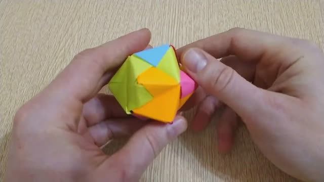 Как сделать Многогранник из бумаги смотреть онлайн