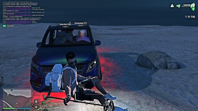 Теплый парень на RADMIR GTA 5 RP