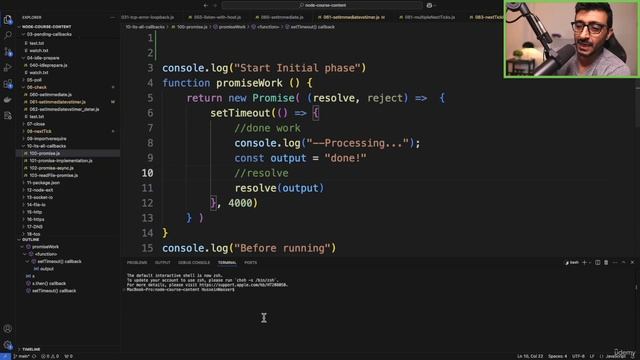 17 - How Promises work under the hood смотреть онлайн