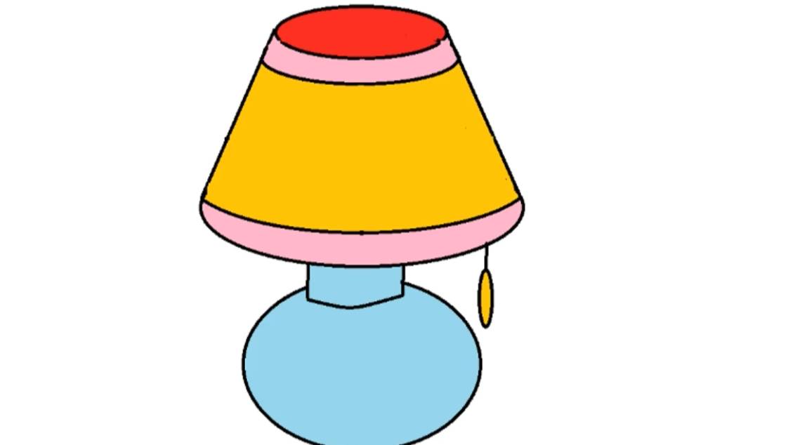 Рисуем лампу смотреть онлайн