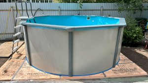 Каркасный Бассейн Starmatrix - недорогая морозоустойчивая модель для дачи