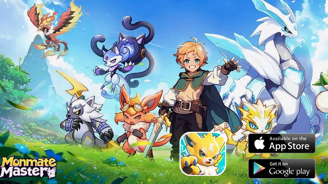 Monmate Master: Idle Adventure - смотрим лучшую на мой взгляд игру с покемонами! Android / IOS смотреть онлайн