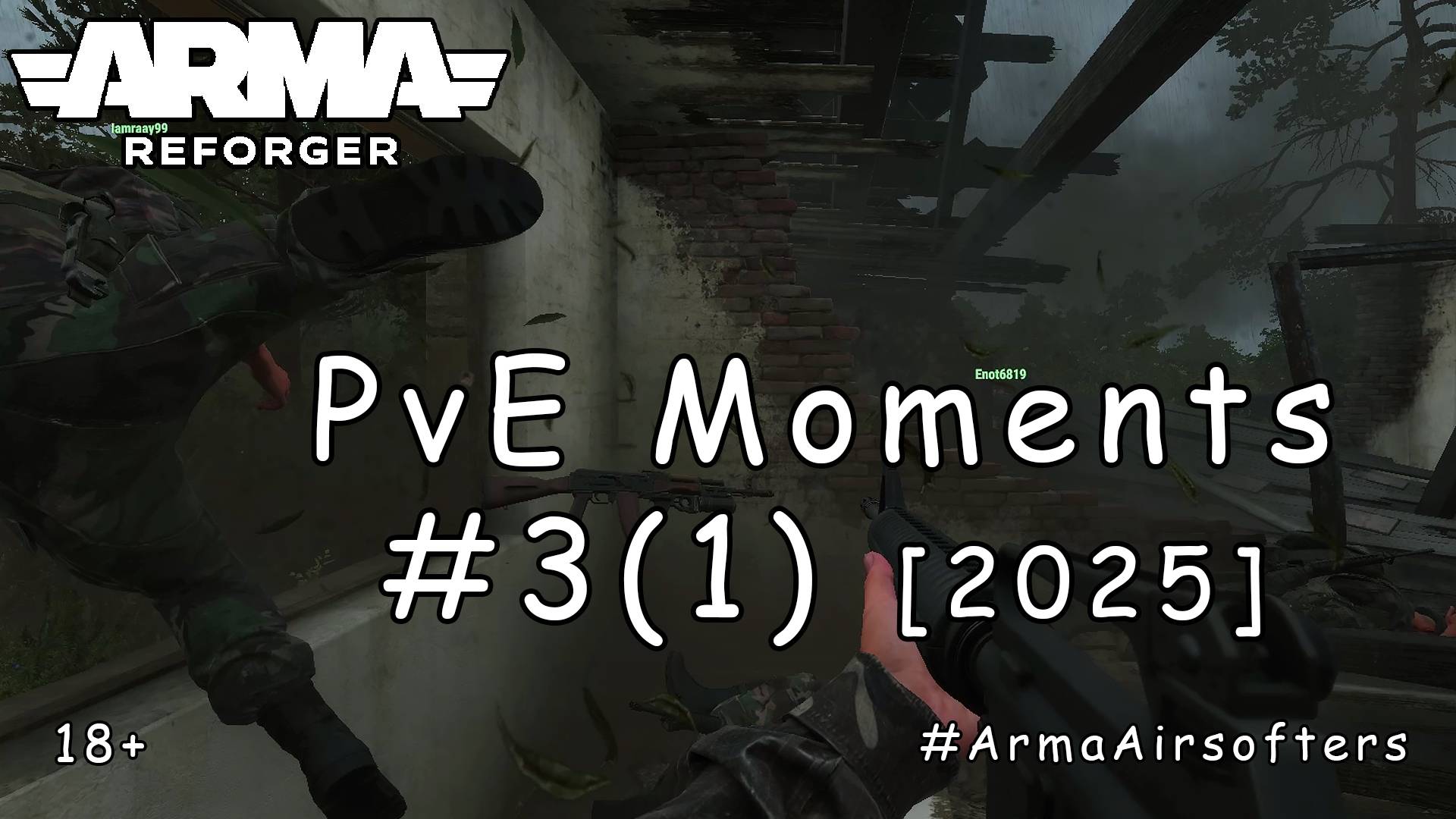 ARMA Reforger - PvE моменты #3 (1) - Дом Павлова по мирикански [2025] смотреть онлайн