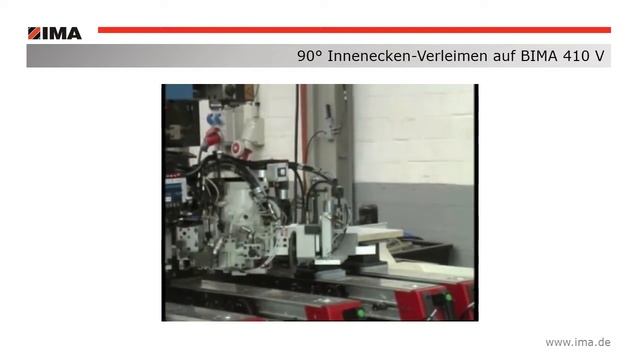 Кромкооблицовочный Центр BIMA 400 V с внутренним углом 90 град смотреть онлайн