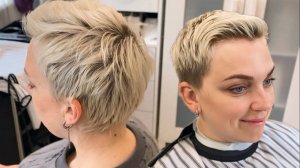 Как подстричь короткую женскую стрижку  Пикси  Pixie