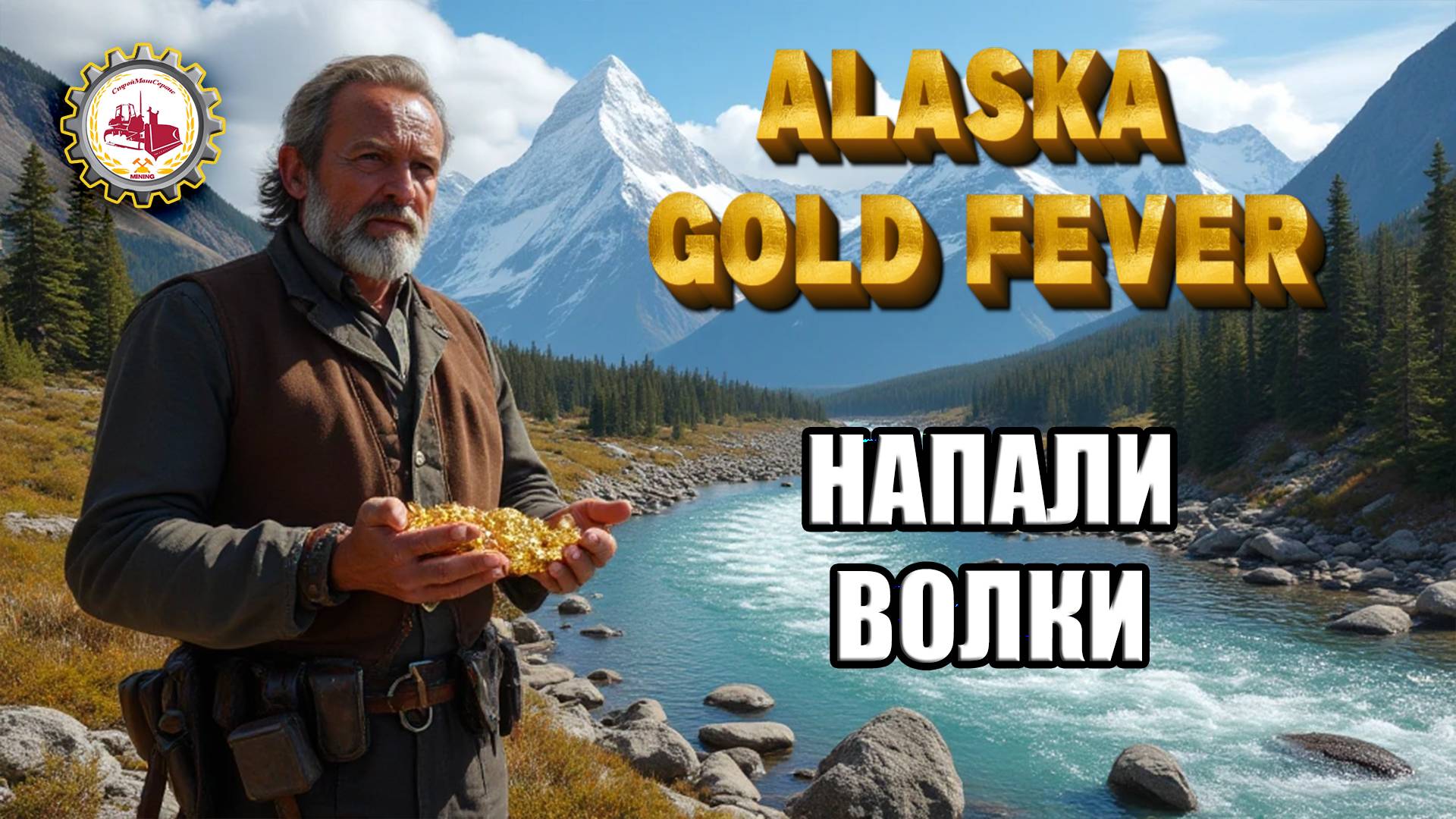 ⛏️Alaska Gold Fever⛏️ — НАПАЛИ ВОЛКИ | ИГРАЕМ в DEMO❗♂️ # 02 #alaskagoldfever #mininggame #2025