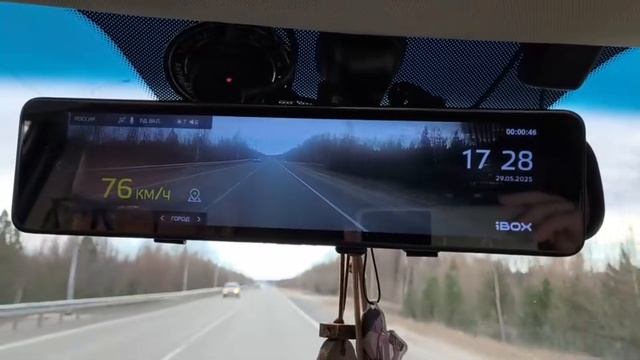 iBOX Range 2 Видеорегистратор-зеркало автомобильный с сигнатурным радар-детектором и WiFi смотреть онлайн