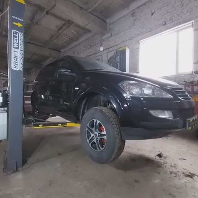 SsangYong Kyron. антикор. Mp4