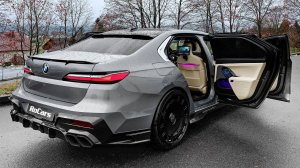 BMW 7-й серии от MANSORY — брутальный роскошный седан в деталях
