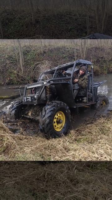 Прототип выезжает из ручья на лебёдке №198в смотреть онлайн