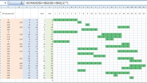 Автоматическое построение диаграммы Ганта