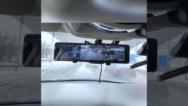 iBOX Range 2 Видеорегистратор-зеркало автомобильный с сигнатурным радар-детектором и WiFi смотреть онлайн