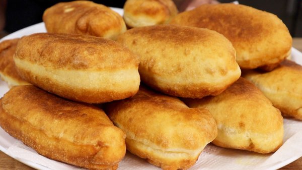 Жареные ПИРОЖКИ НА КЕФИРЕ Пышное тесто, сочная начинка!