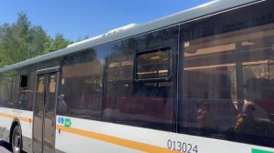 Автобус ЛиАЗ-5292.65-03 следует по маршруту 29 ”МЦД Томилино - А/с Лыткарино-Песчаная ул.”