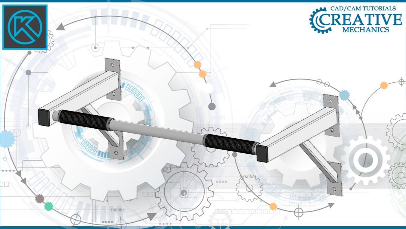 Металлоконструкции в Компас 3D. Турник в Компас 3D смотреть онлайн