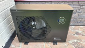 Нагревает Воду в Бассейне Тепловой Инверторный Насос Aquaviva