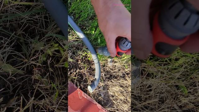 Быстро съемник на поливочный шланг. Монтаж.