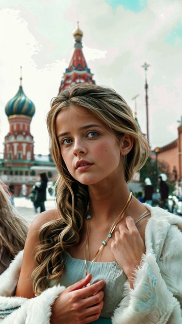 A_young_Russian_woman_gently_hol смотреть онлайн