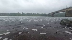 По уловистым местам.Река Волхов.Мосты.