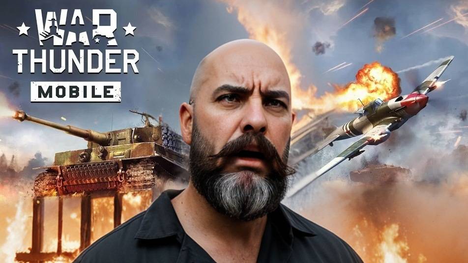 War Thunder Mobile: меня жёстко бомбит [а ещё катаюсь на взводе E.B.R. 1951] смотреть онлайн