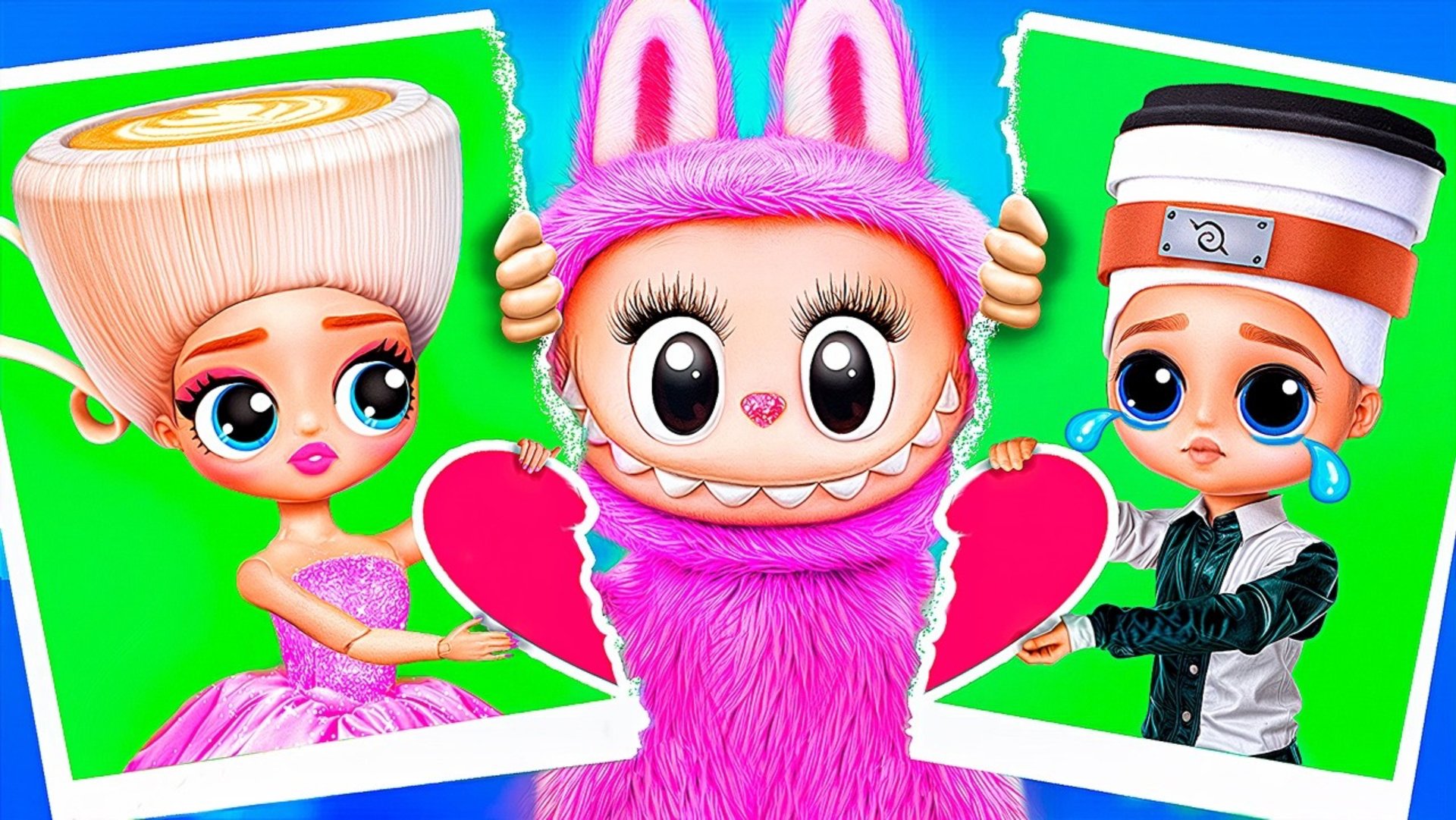 Лабубу, Балерина Капучина и Ассасино Капучино! Идеи для кукол ЛОЛ ОМГ смотреть онлайн