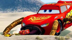 Эпическая битва Маквина и тачек в диске, beaming