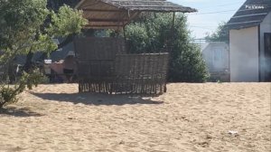 Крым Керчь пляж Нимфей сегодня 6 июля 2025. Море и погода в Крыму сейчас. Обстановка на пляже