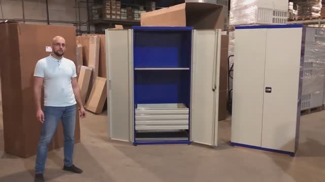 Шкафы инструментальные для хранения инструментов от Sclad.RU смотреть онлайн