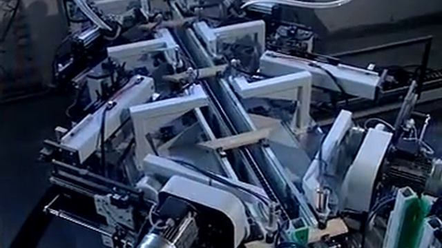 Линия сборки рамочных фасадов MATIC SENIOR смотреть онлайн