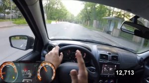 Lada Granta Active Cross - разгон от 0 до 100